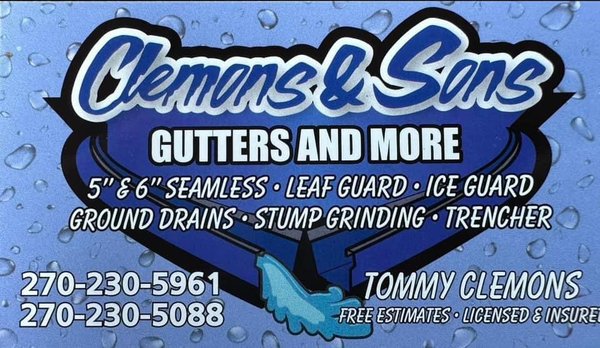 Clemons & Sons Gutters & More